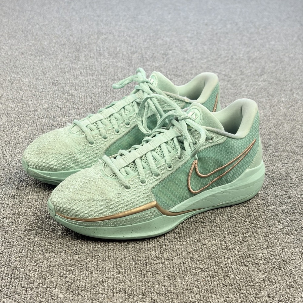 Nike By You Sabrina 1‎ Liberty Emerald Green FJ4036-900 Shoes Womens Size 7.5